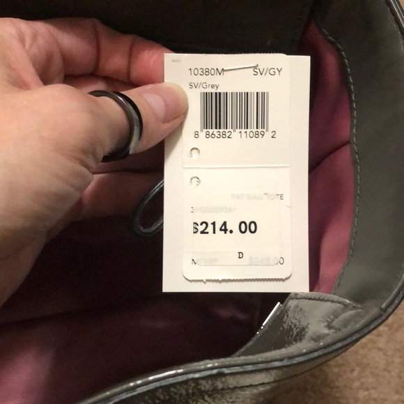 NWT—Coach Signature Gallery patent leather tote - Picture 8 of 8